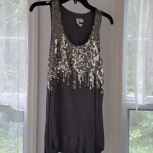 BOGO TANKTOPS Red Camel juniors tank with sequins